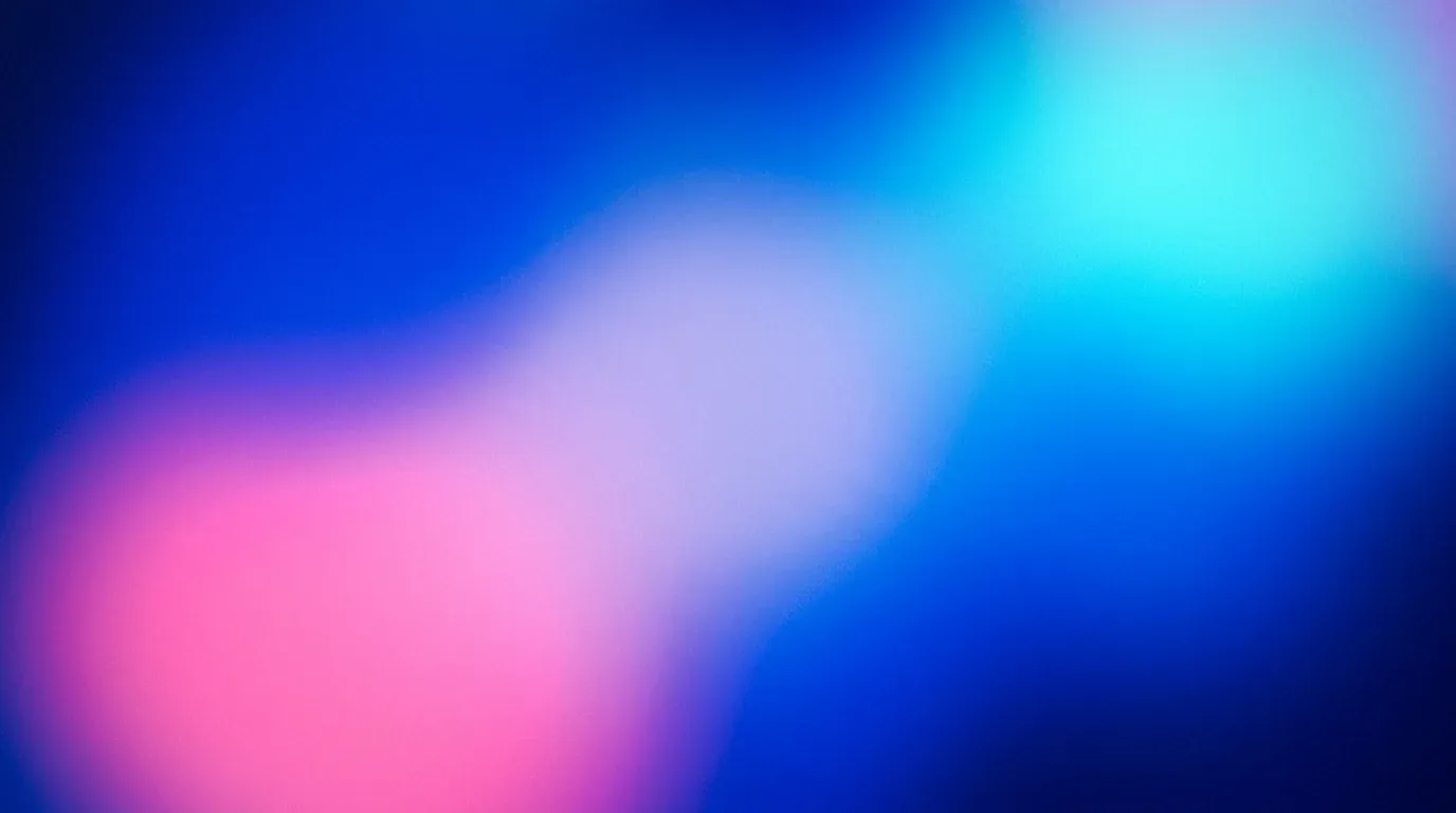 Cobalt blue and pink abstract color fields