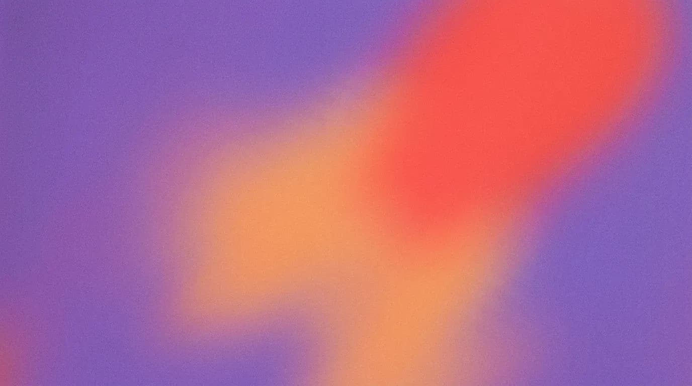 Coral and lavender abstract color fields